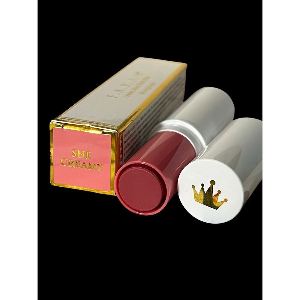 F.A.R.A.H Creamy Malai Blush Stick SHE CREAMY Dewy Finish 7g - Picture 5 of 15
